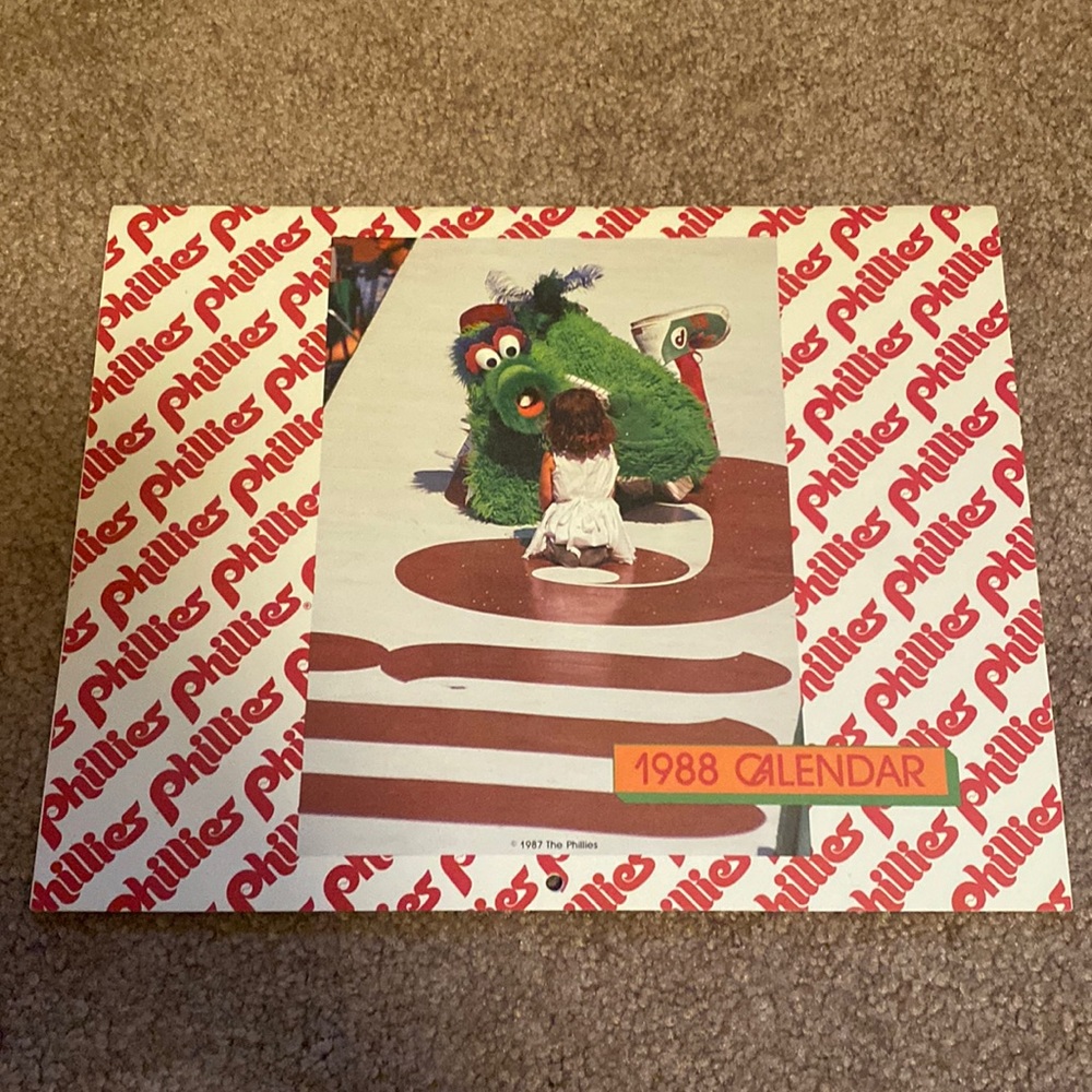 1988 Phillies calendar